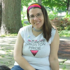 Steph at Kingston Pride 2014